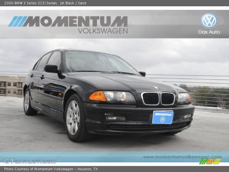 Jet Black / Sand 2000 BMW 3 Series 323i Sedan