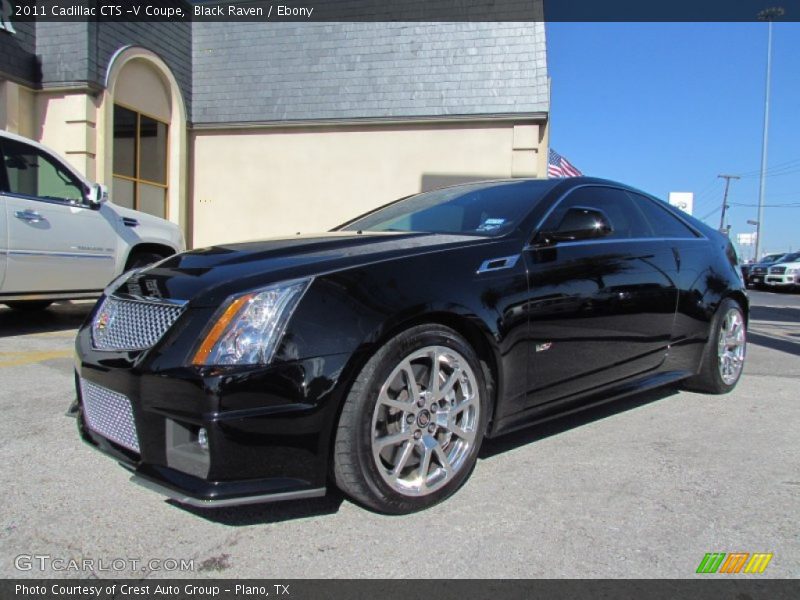 Front 3/4 View of 2011 CTS -V Coupe