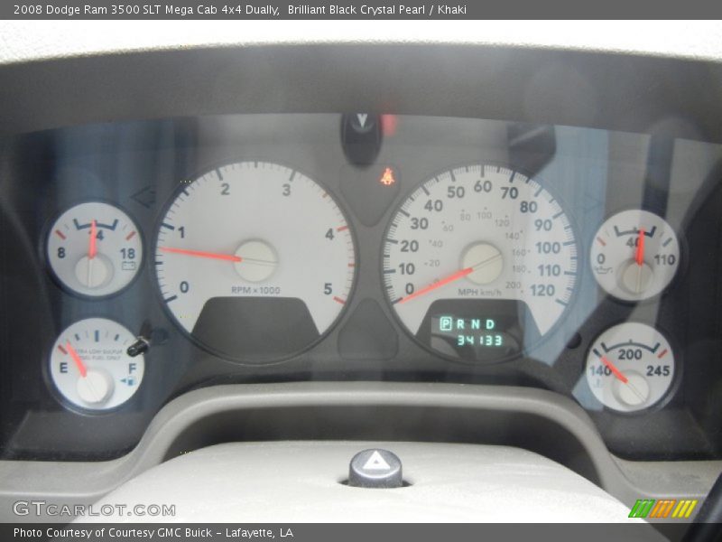  2008 Ram 3500 SLT Mega Cab 4x4 Dually SLT Mega Cab 4x4 Dually Gauges