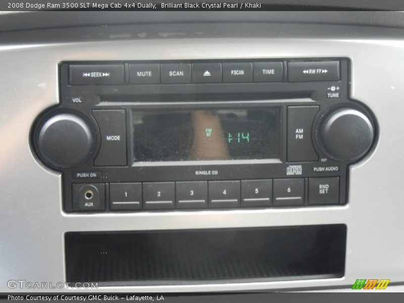 Audio System of 2008 Ram 3500 SLT Mega Cab 4x4 Dually