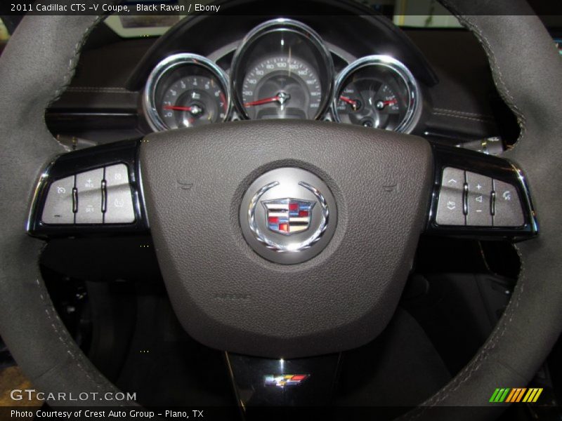 Black Raven / Ebony 2011 Cadillac CTS -V Coupe