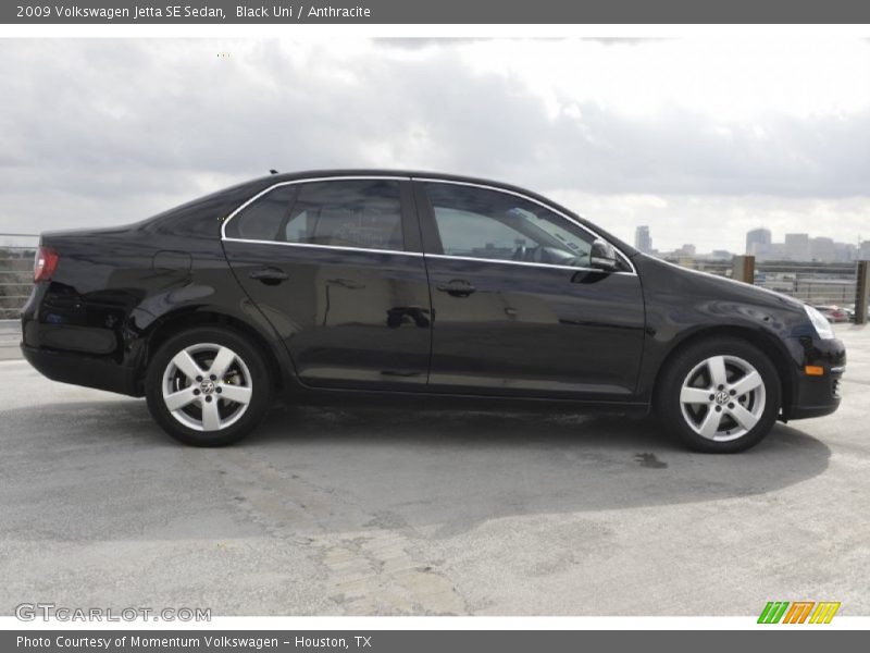 Black Uni / Anthracite 2009 Volkswagen Jetta SE Sedan
