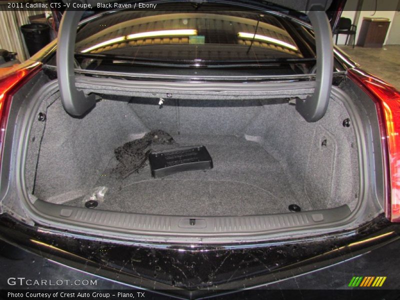  2011 CTS -V Coupe Trunk