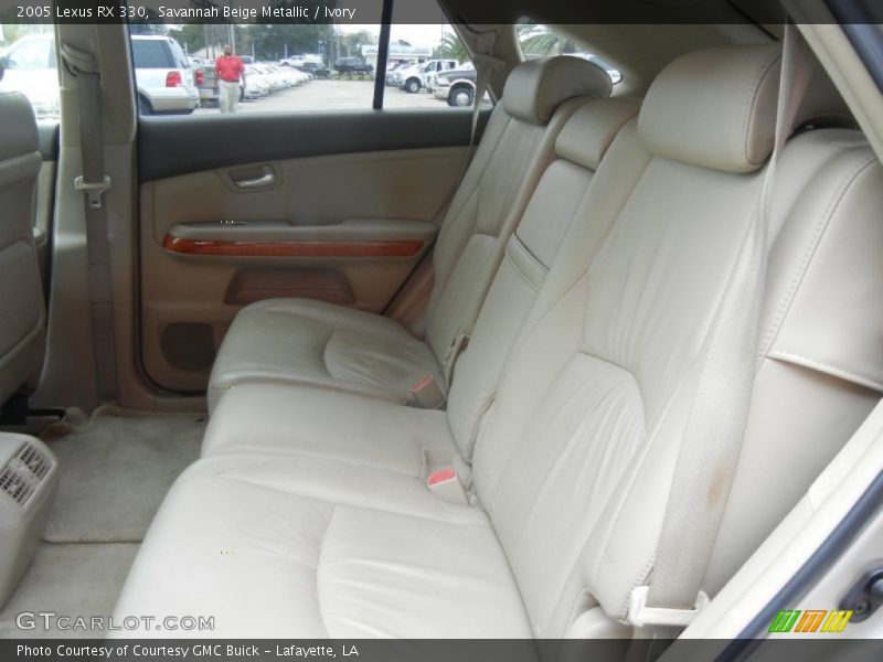 Savannah Beige Metallic / Ivory 2005 Lexus RX 330