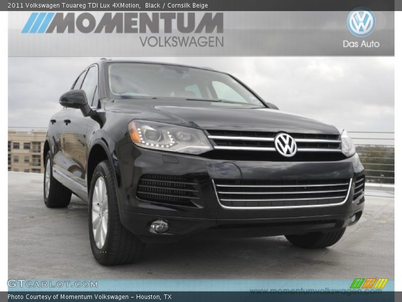 Black / Cornsilk Beige 2011 Volkswagen Touareg TDI Lux 4XMotion