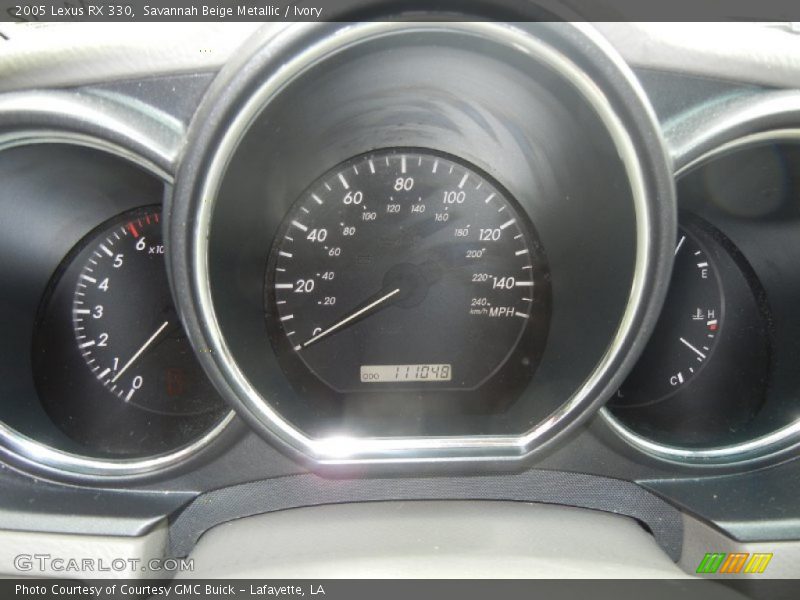 Savannah Beige Metallic / Ivory 2005 Lexus RX 330