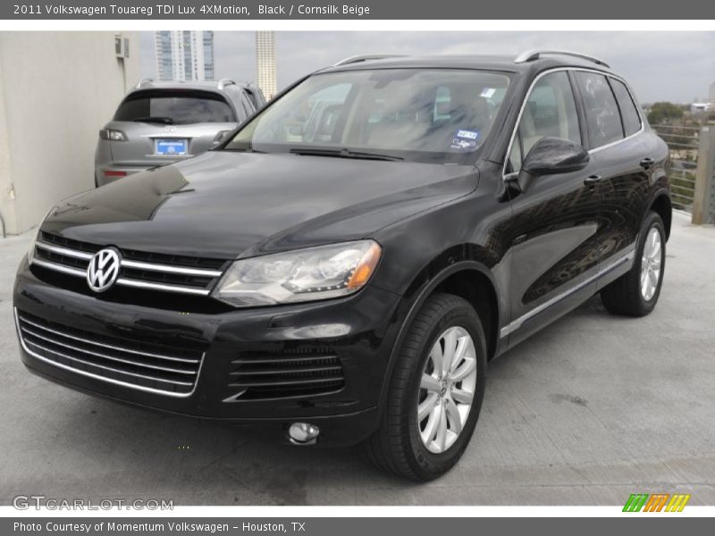Black / Cornsilk Beige 2011 Volkswagen Touareg TDI Lux 4XMotion
