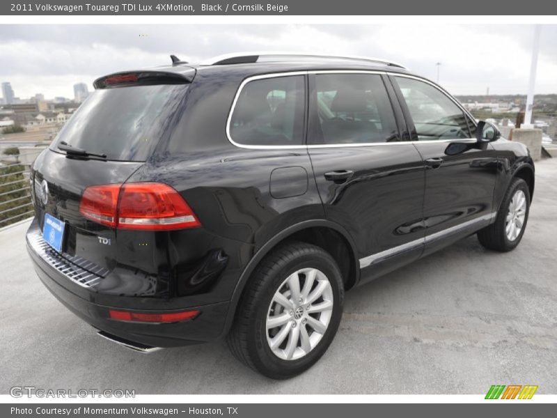 Black / Cornsilk Beige 2011 Volkswagen Touareg TDI Lux 4XMotion