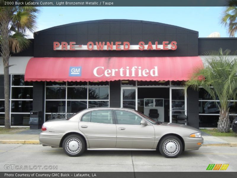 Light Bronzemist Metallic / Taupe 2000 Buick LeSabre Custom
