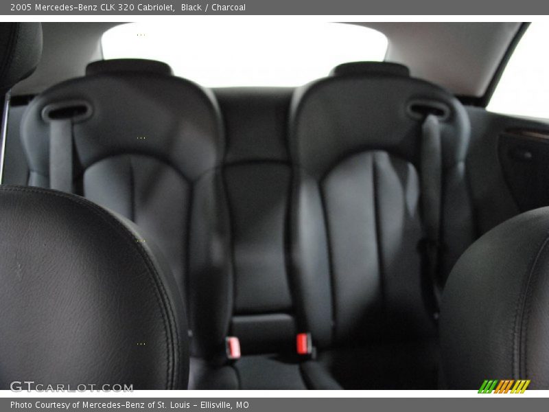 Black / Charcoal 2005 Mercedes-Benz CLK 320 Cabriolet