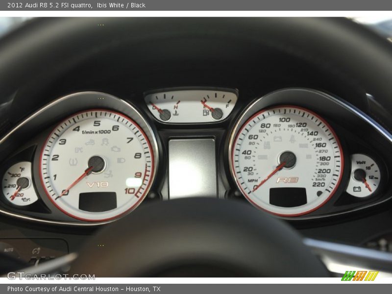  2012 R8 5.2 FSI quattro 5.2 FSI quattro Gauges