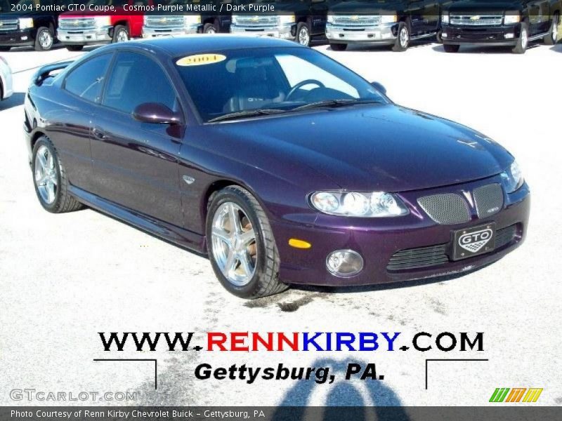 Cosmos Purple Metallic / Dark Purple 2004 Pontiac GTO Coupe