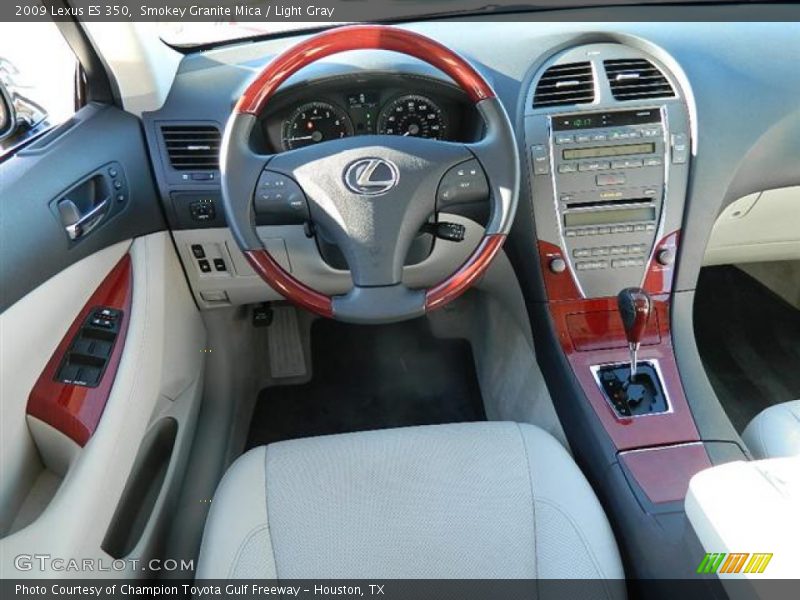 Smokey Granite Mica / Light Gray 2009 Lexus ES 350