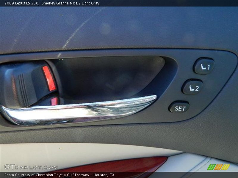 Smokey Granite Mica / Light Gray 2009 Lexus ES 350