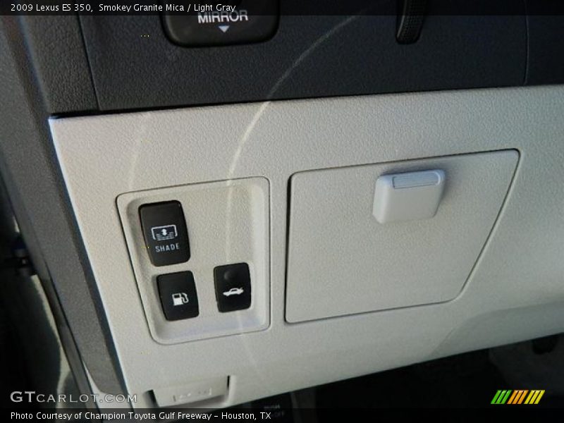 Smokey Granite Mica / Light Gray 2009 Lexus ES 350