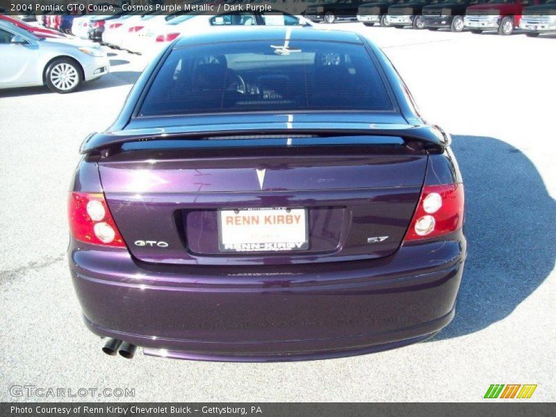 Cosmos Purple Metallic / Dark Purple 2004 Pontiac GTO Coupe