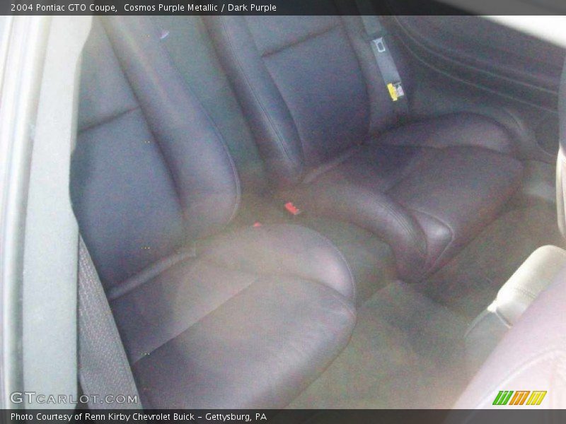 Cosmos Purple Metallic / Dark Purple 2004 Pontiac GTO Coupe