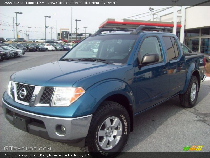 Electric Blue Metallic / Desert 2005 Nissan Frontier Nismo Crew Cab 4x4