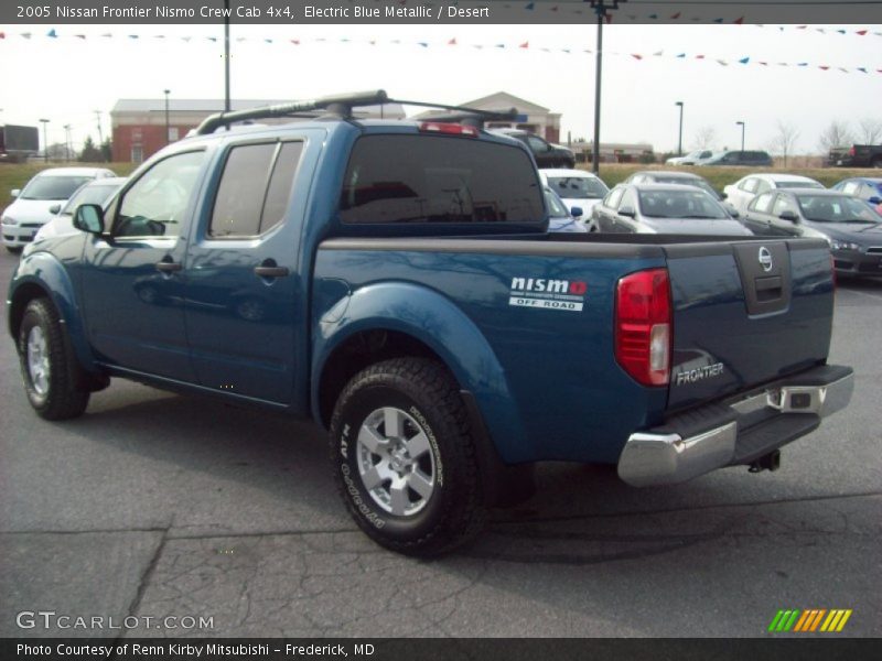 Electric Blue Metallic / Desert 2005 Nissan Frontier Nismo Crew Cab 4x4