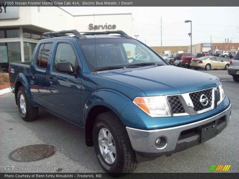 Electric Blue Metallic / Desert 2005 Nissan Frontier Nismo Crew Cab 4x4