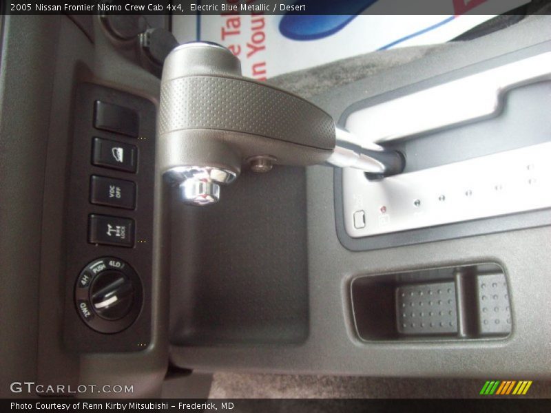 Electric Blue Metallic / Desert 2005 Nissan Frontier Nismo Crew Cab 4x4