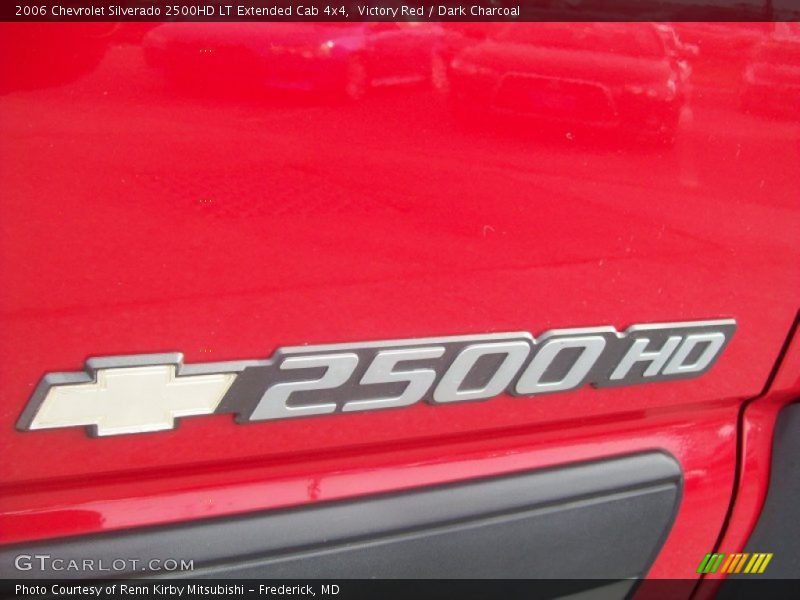 Victory Red / Dark Charcoal 2006 Chevrolet Silverado 2500HD LT Extended Cab 4x4
