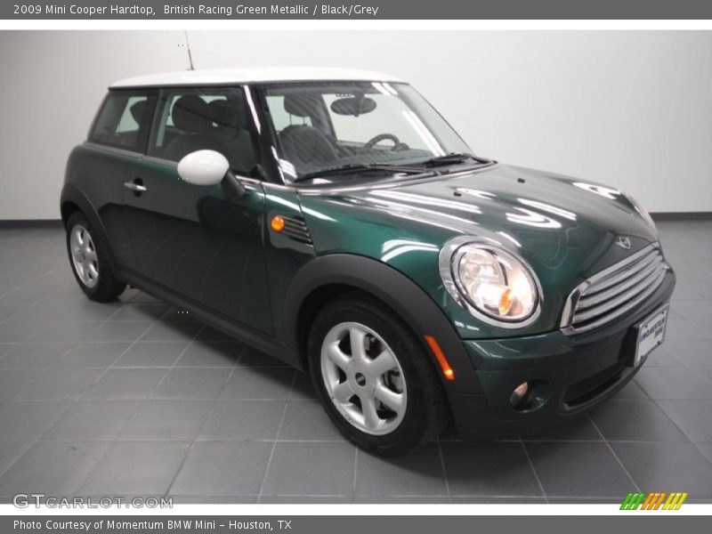 British Racing Green Metallic / Black/Grey 2009 Mini Cooper Hardtop
