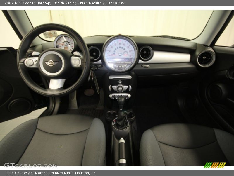 British Racing Green Metallic / Black/Grey 2009 Mini Cooper Hardtop