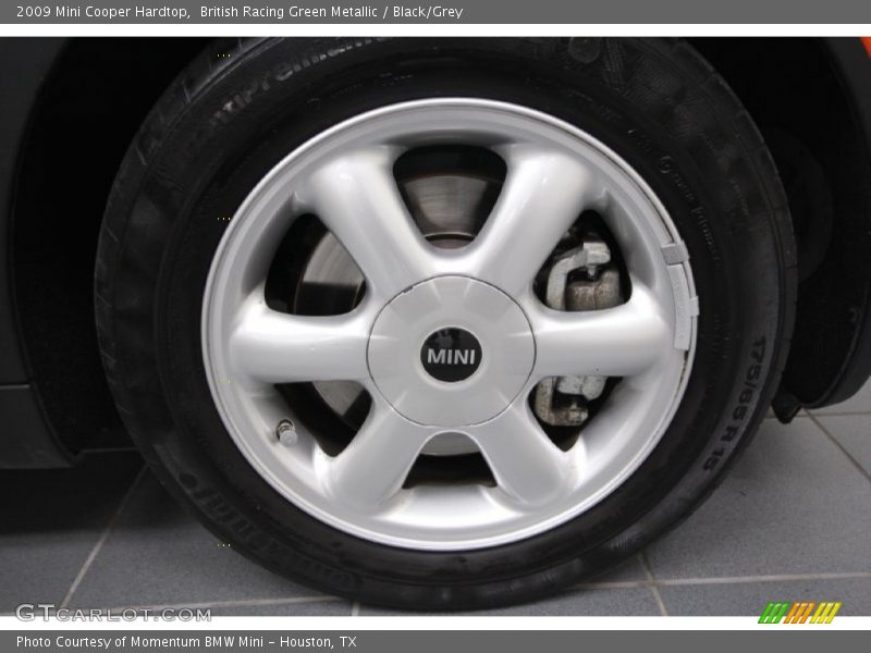 British Racing Green Metallic / Black/Grey 2009 Mini Cooper Hardtop