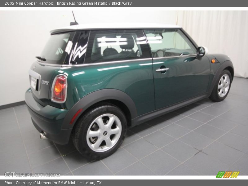 British Racing Green Metallic / Black/Grey 2009 Mini Cooper Hardtop