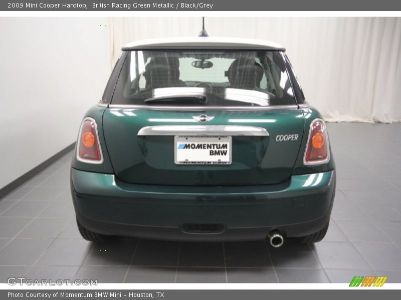 British Racing Green Metallic / Black/Grey 2009 Mini Cooper Hardtop