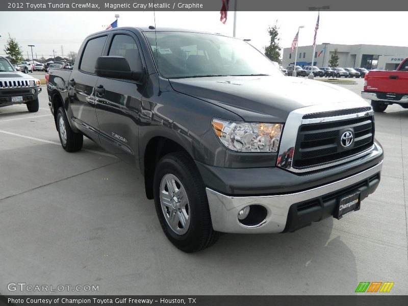 Magnetic Gray Metallic / Graphite 2012 Toyota Tundra CrewMax