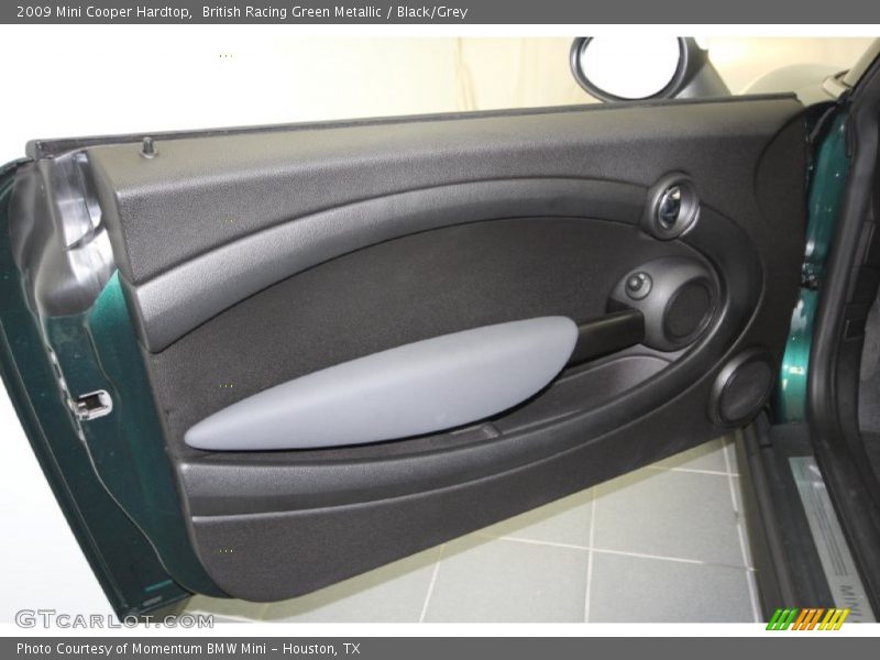 British Racing Green Metallic / Black/Grey 2009 Mini Cooper Hardtop