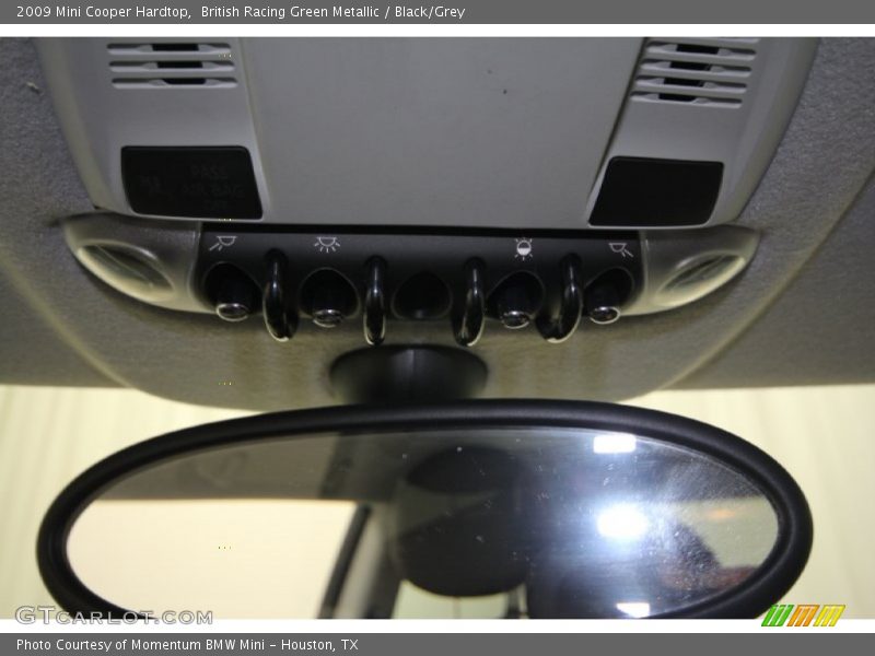 British Racing Green Metallic / Black/Grey 2009 Mini Cooper Hardtop