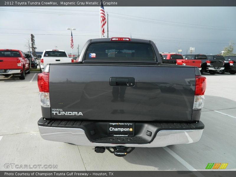 Magnetic Gray Metallic / Graphite 2012 Toyota Tundra CrewMax