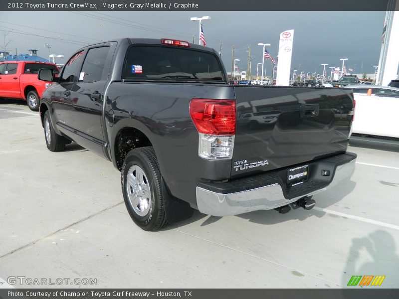 Magnetic Gray Metallic / Graphite 2012 Toyota Tundra CrewMax