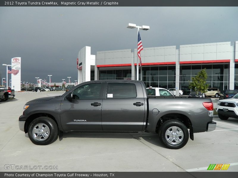 Magnetic Gray Metallic / Graphite 2012 Toyota Tundra CrewMax