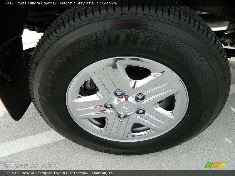 Magnetic Gray Metallic / Graphite 2012 Toyota Tundra CrewMax