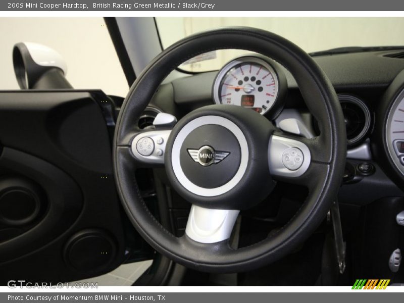 British Racing Green Metallic / Black/Grey 2009 Mini Cooper Hardtop