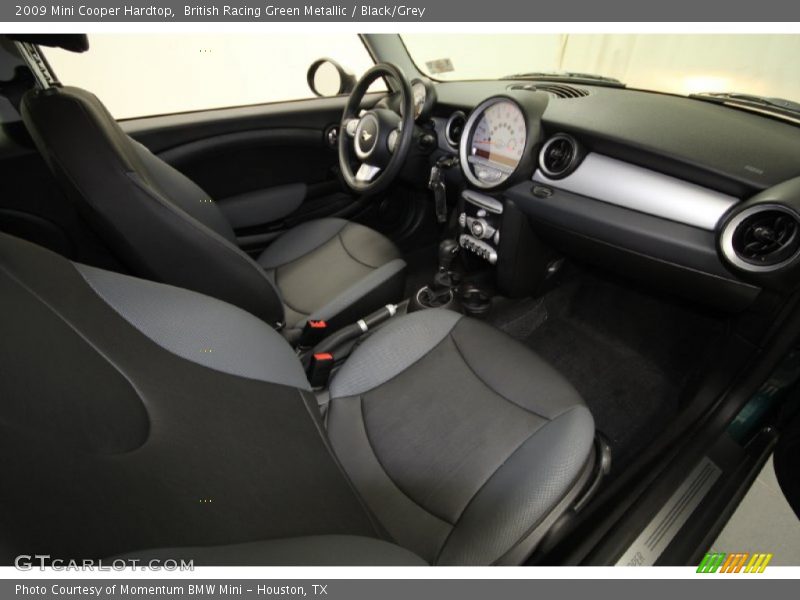 British Racing Green Metallic / Black/Grey 2009 Mini Cooper Hardtop