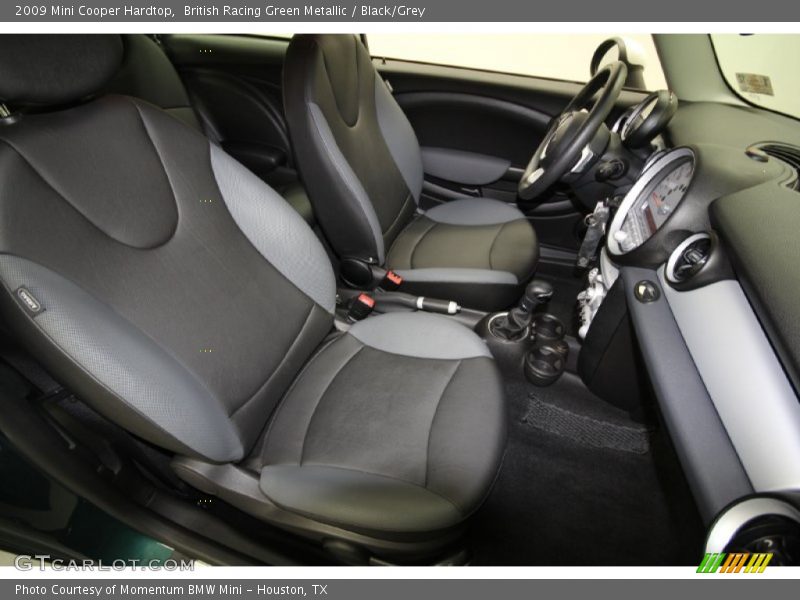 British Racing Green Metallic / Black/Grey 2009 Mini Cooper Hardtop