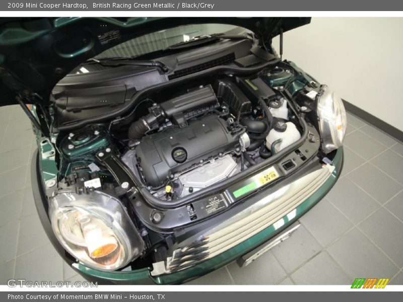 British Racing Green Metallic / Black/Grey 2009 Mini Cooper Hardtop