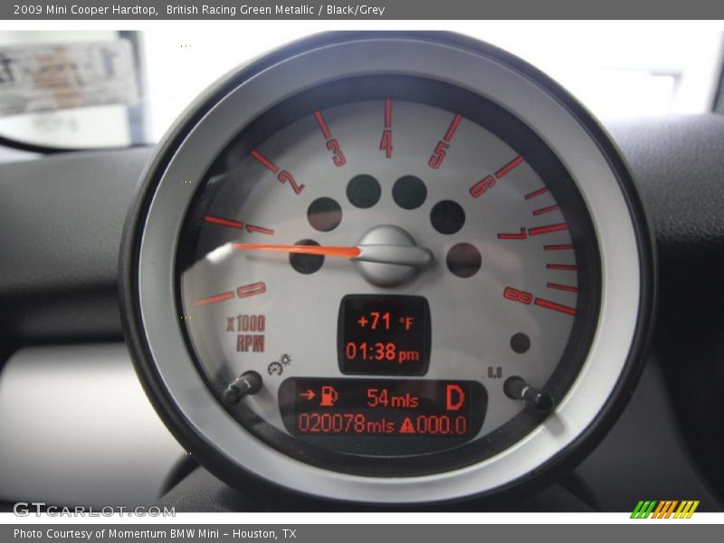 British Racing Green Metallic / Black/Grey 2009 Mini Cooper Hardtop