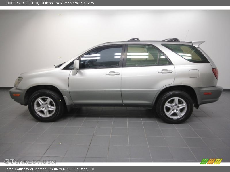 Millennium Silver Metallic / Gray 2000 Lexus RX 300
