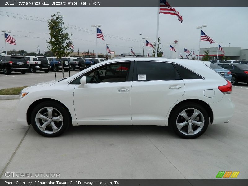  2012 Venza XLE Blizzard White Pearl