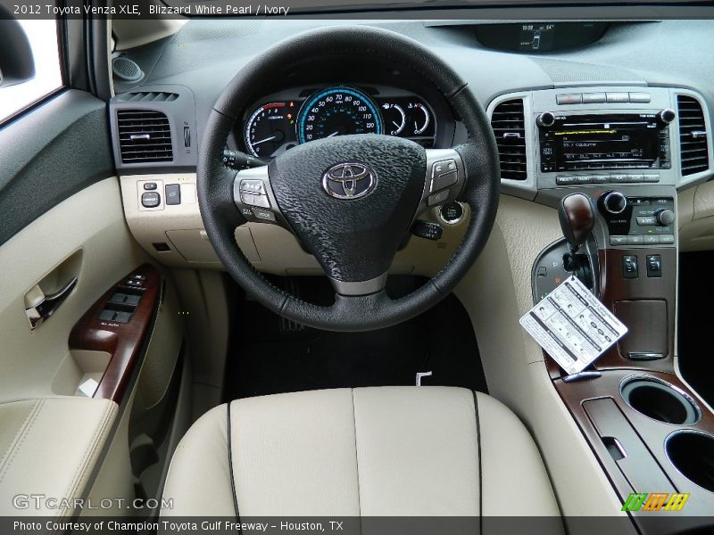 Blizzard White Pearl / Ivory 2012 Toyota Venza XLE