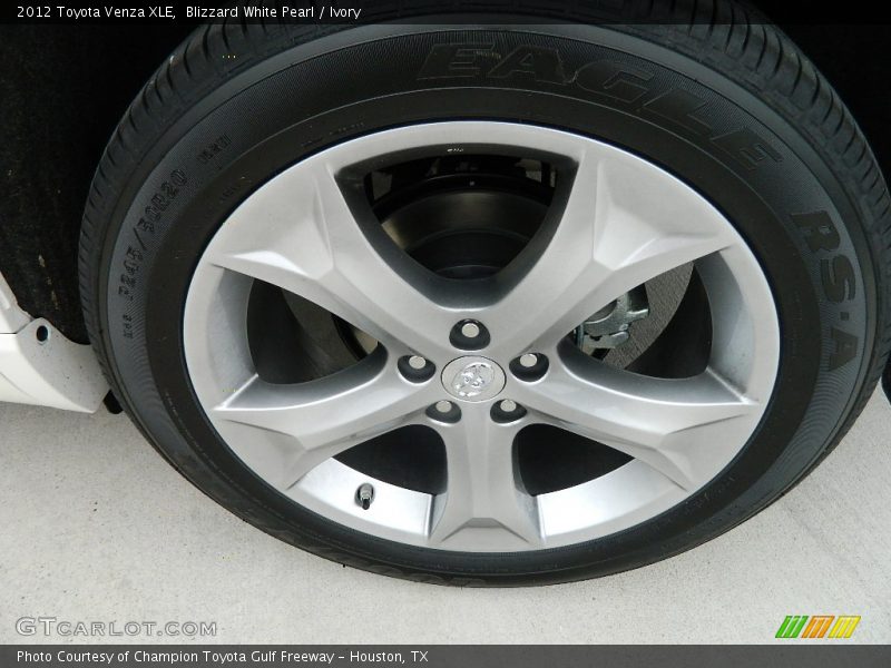  2012 Venza XLE Wheel