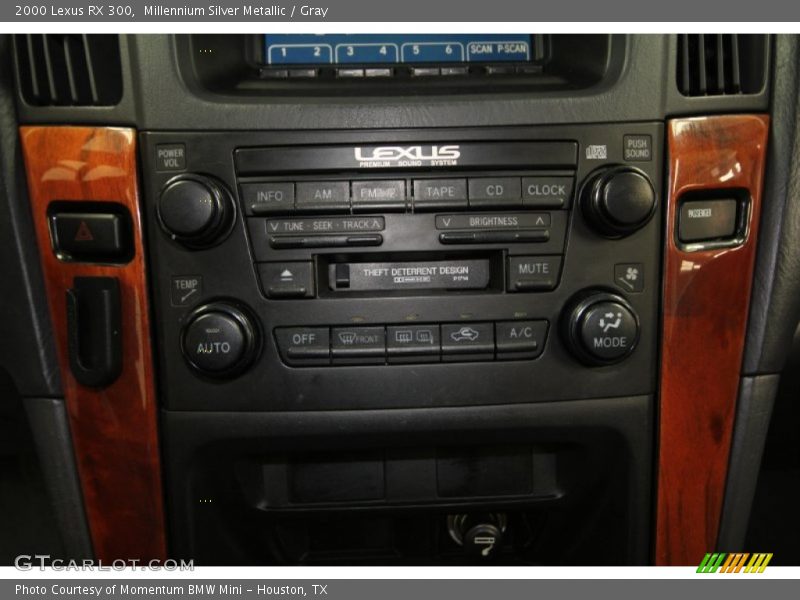 Millennium Silver Metallic / Gray 2000 Lexus RX 300