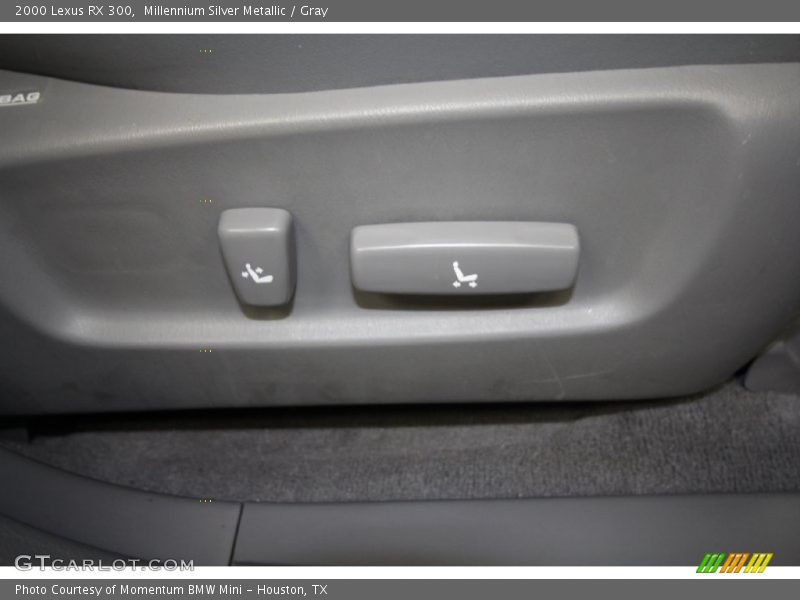 Millennium Silver Metallic / Gray 2000 Lexus RX 300