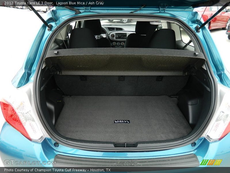  2012 Yaris LE 3 Door Trunk
